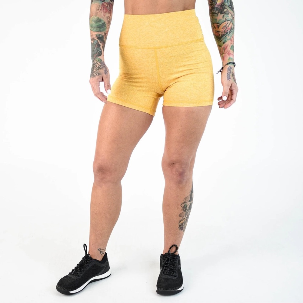 FLEO True High Rise Contour Mango Mojito Shorts